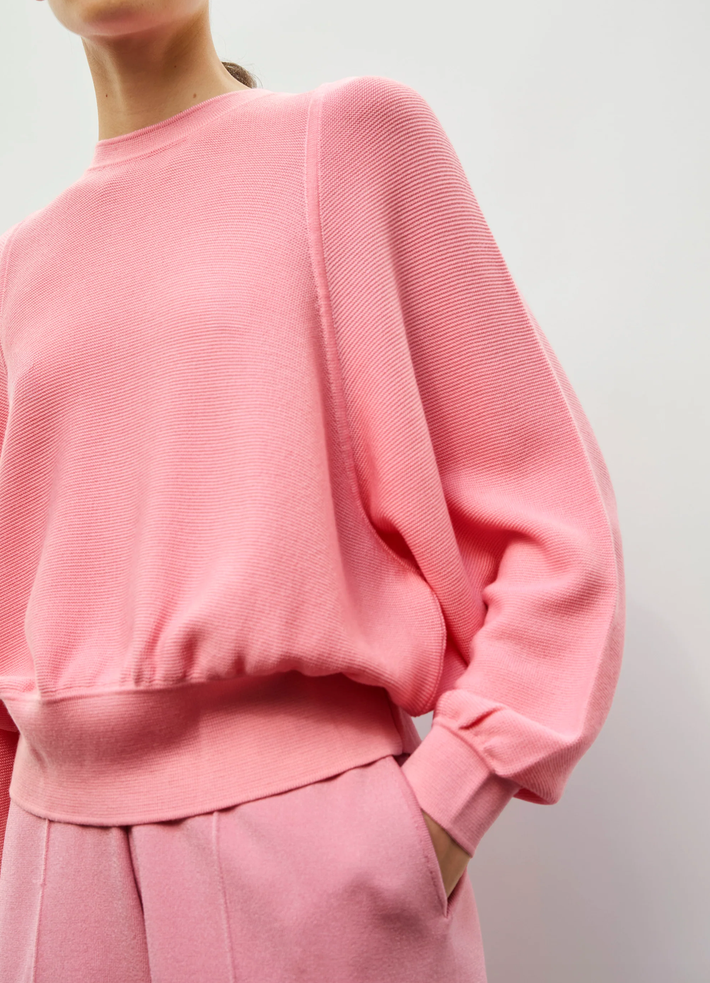 Jour fine sweater cadillac pink