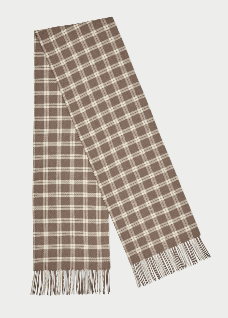 Aurora Wool Scarf Fosil