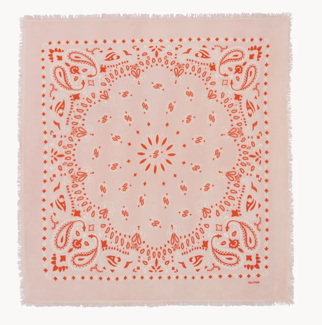 Large Cashmere Bandana Hachiko Bico
