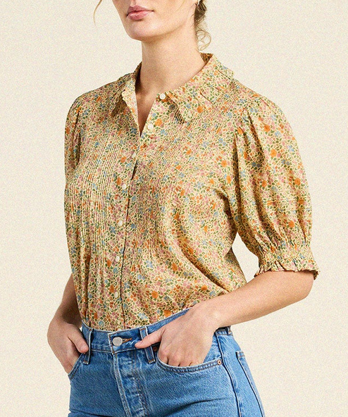 Jess Blouse Gardenette Voile