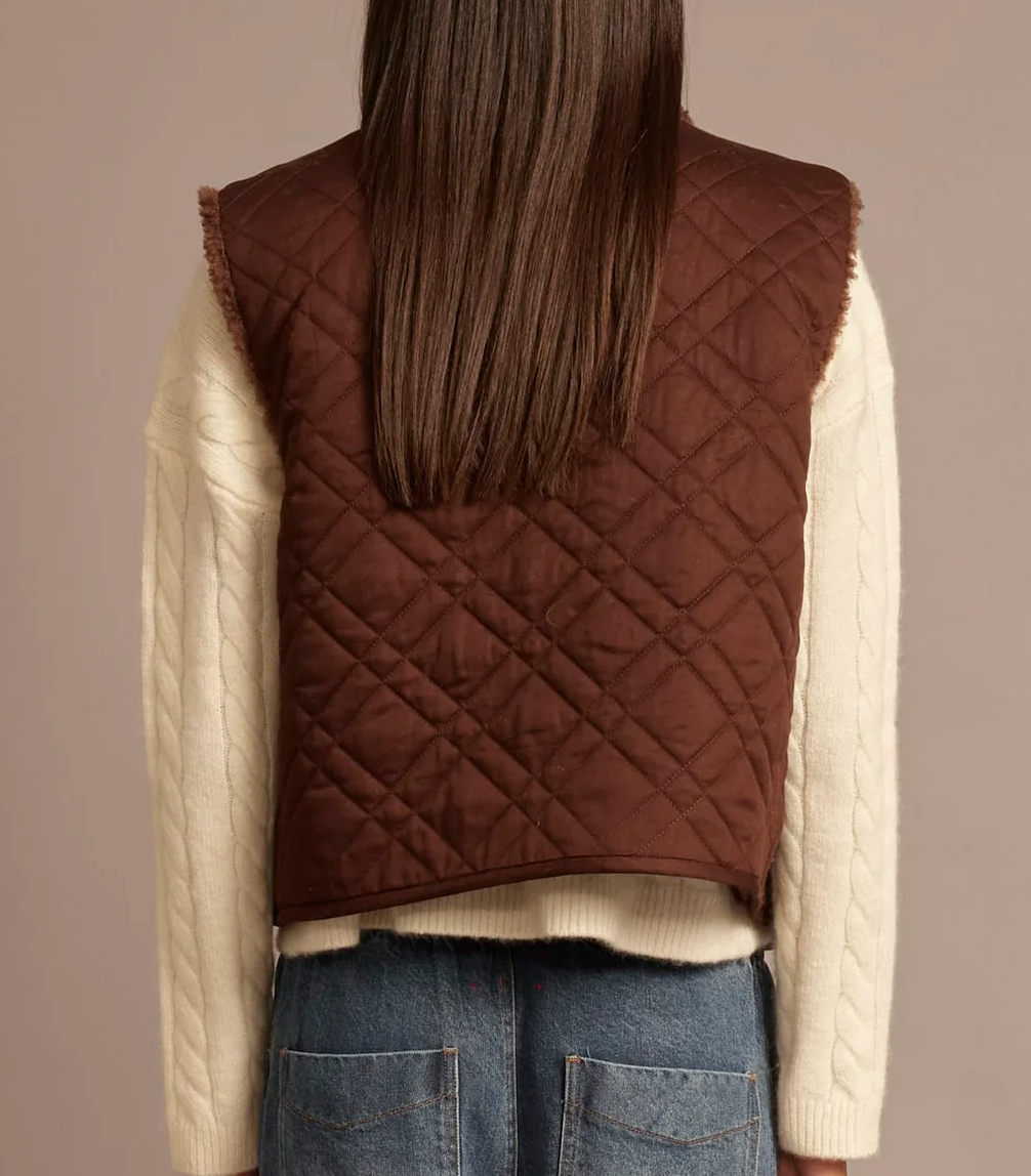 chocolate brown kensi vest