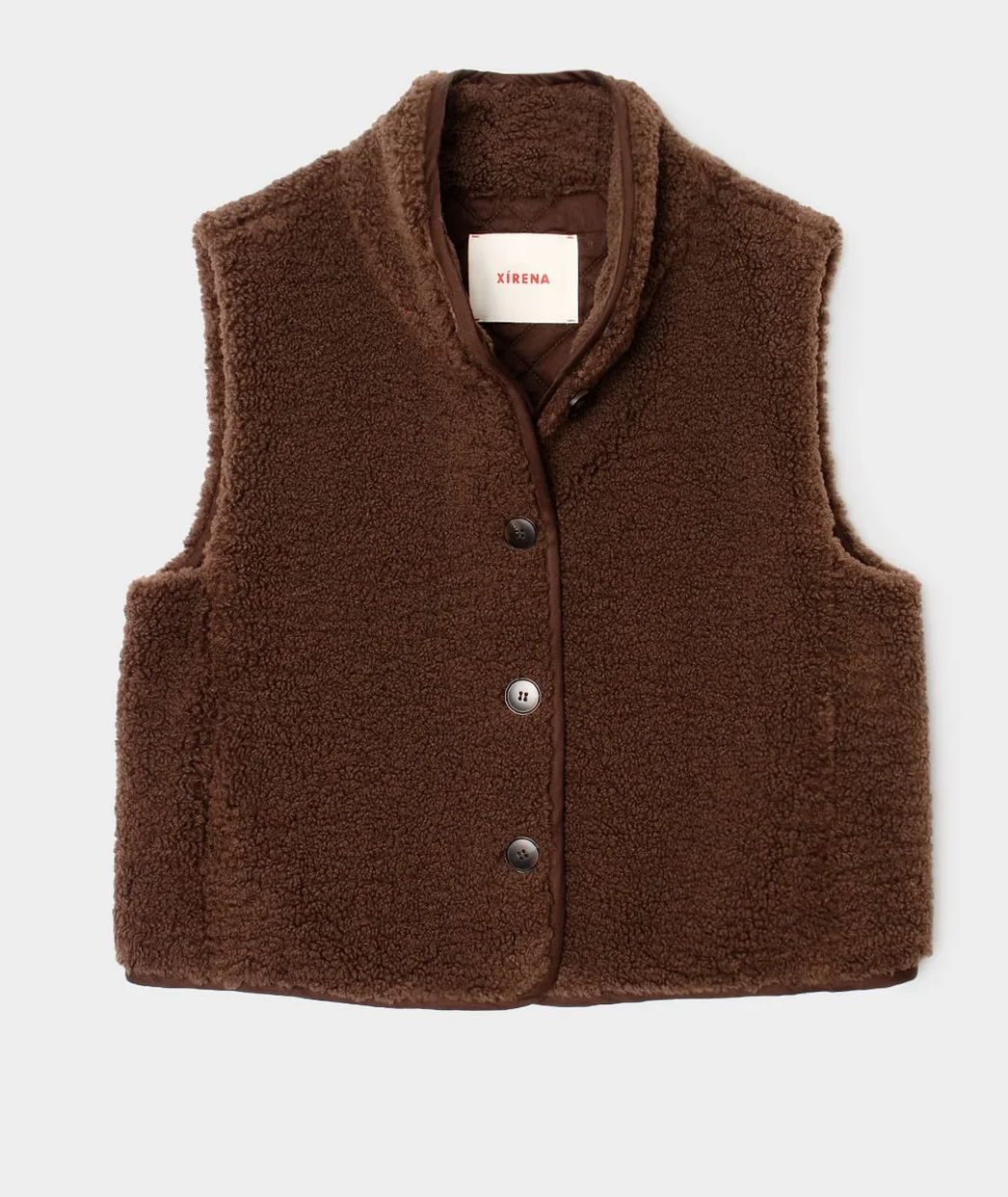 chocolate brown kensi vest