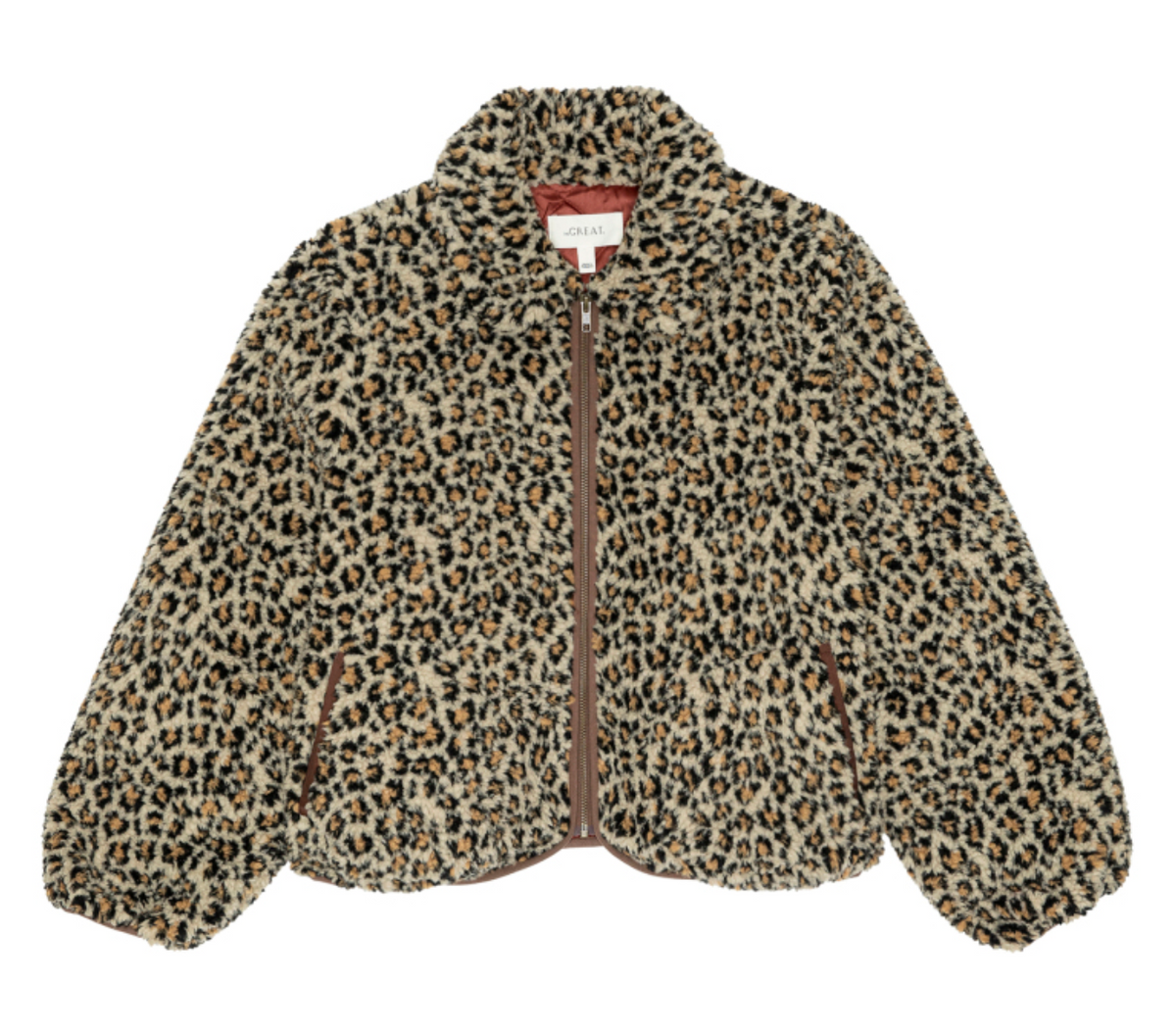 The Vail Jacket Tan Leopard