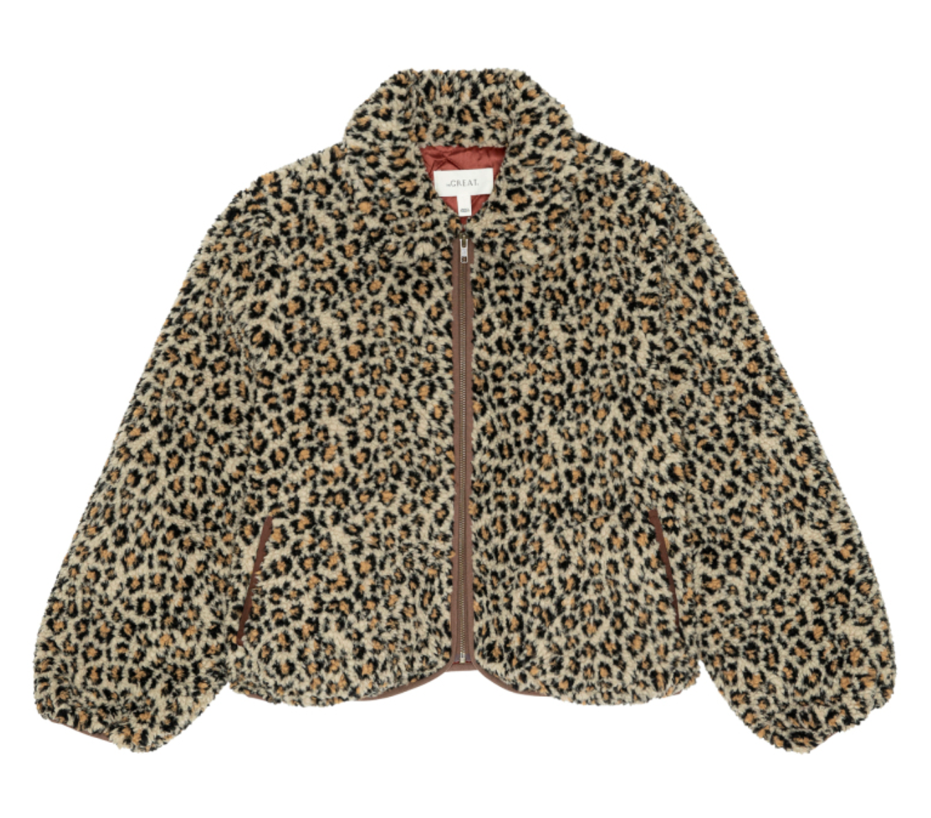 The Vail Jacket Tan Leopard