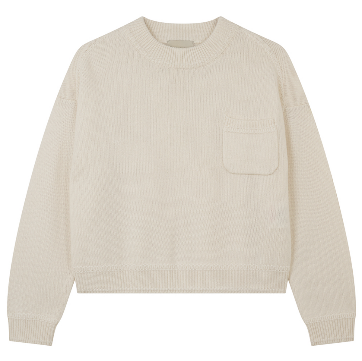 Cashmere Heavy Pocket Turtle Mozzarella