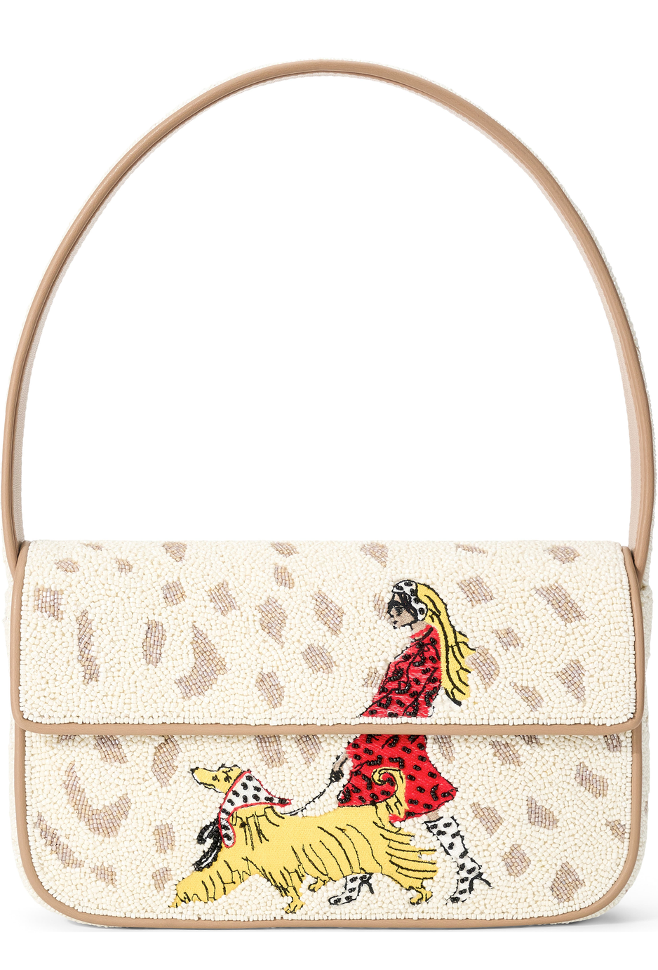 Tommy Beaded Bag Dog Walk