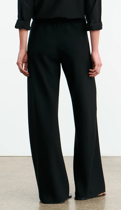 Marlow Wide Leg Pant Black