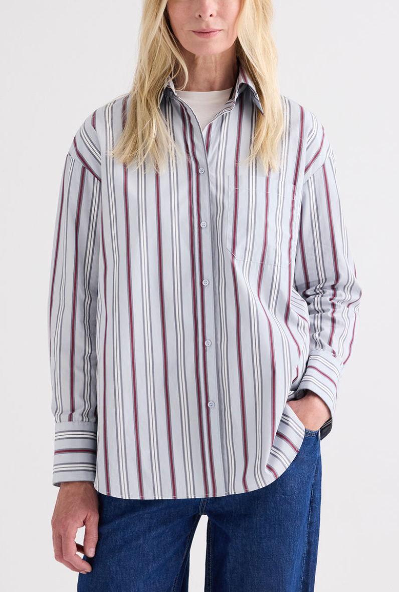 Big Joe Shirt Light Grey Multi