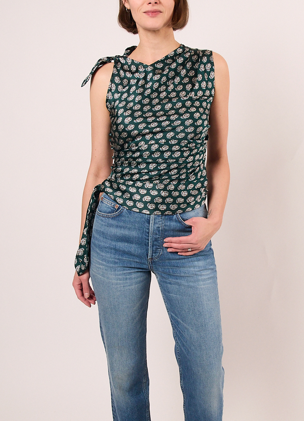 Janille top chaumont paisley