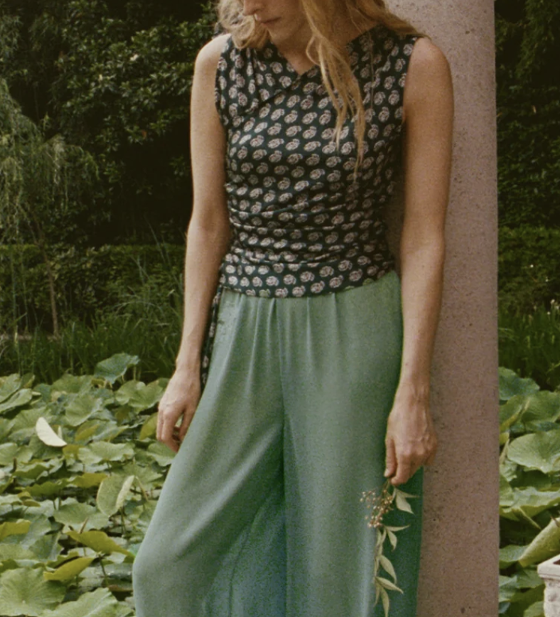 Janille top chaumont paisley