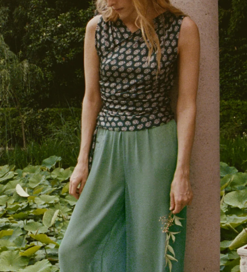 Janille top chaumont paisley