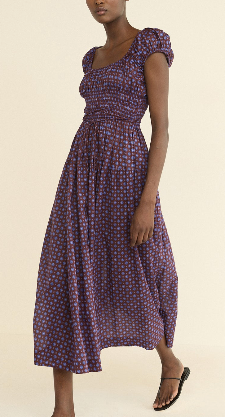 quinelle dress menorca foulard