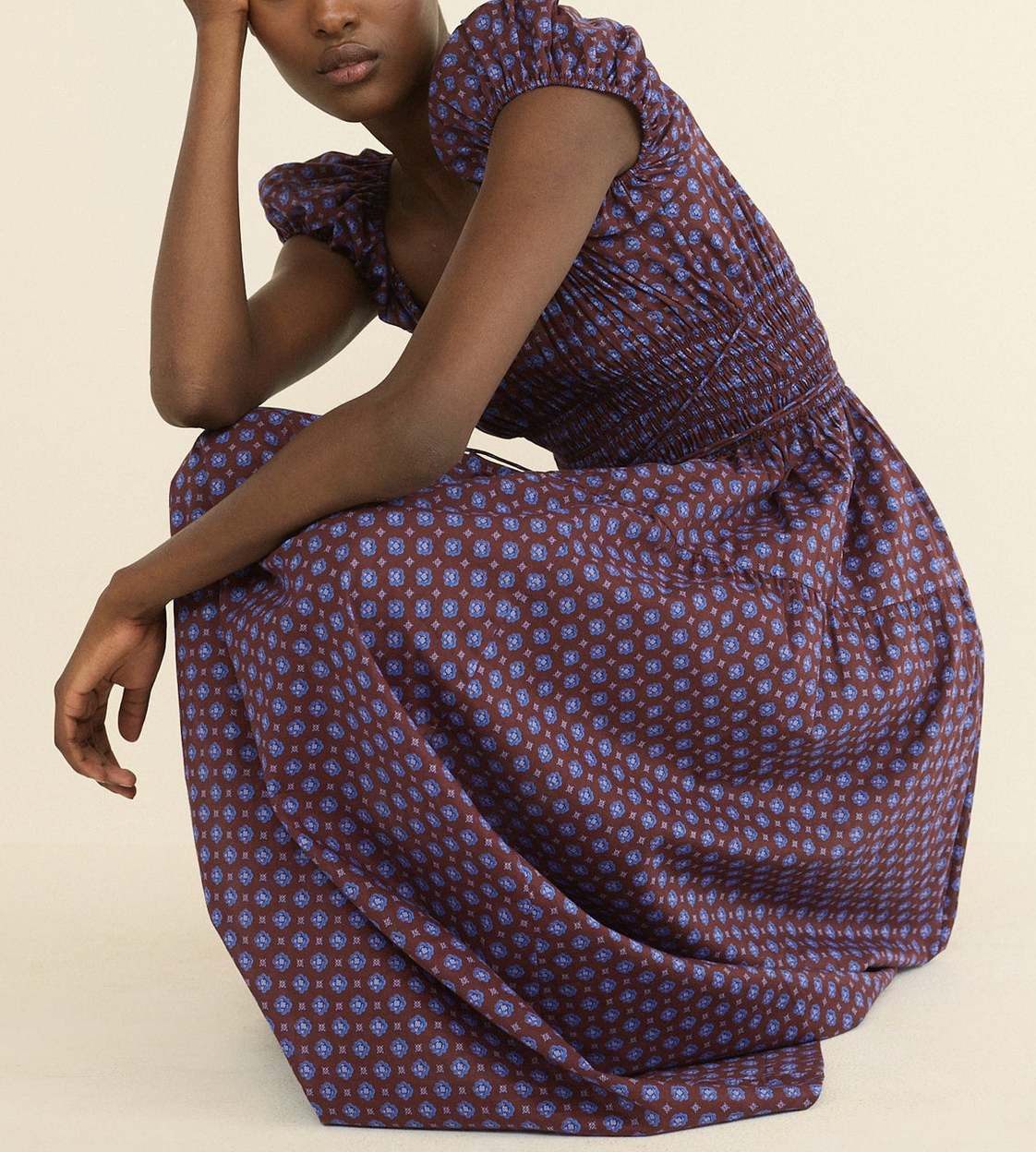 quinelle dress menorca foulard