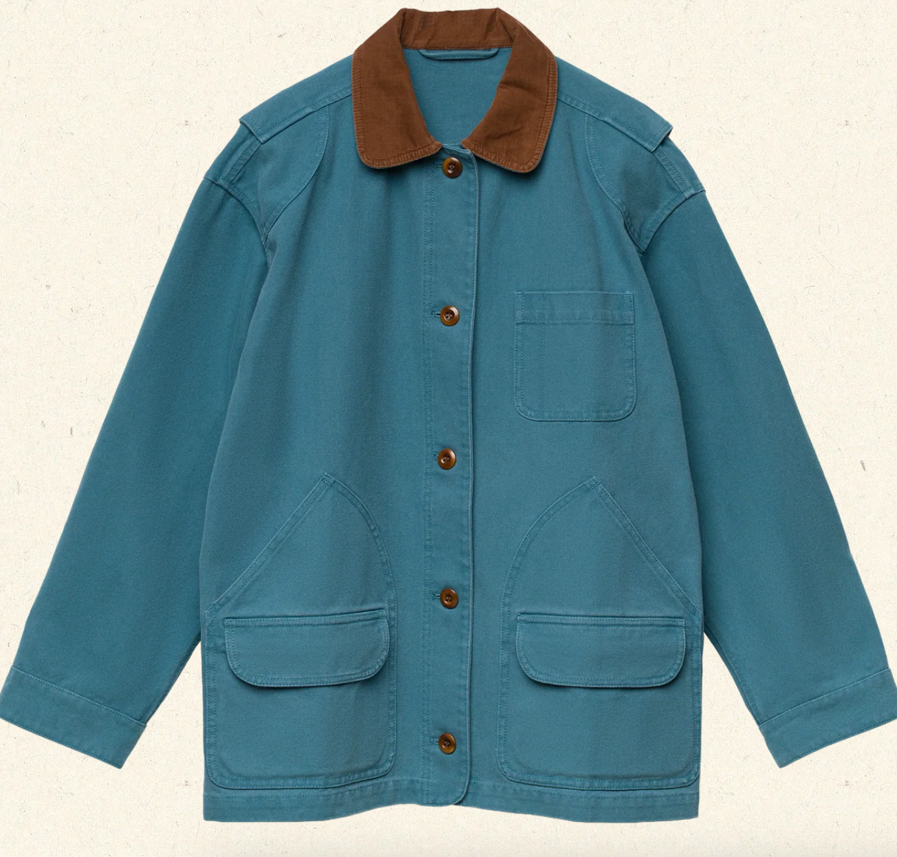 Pascual jacket caspian blue