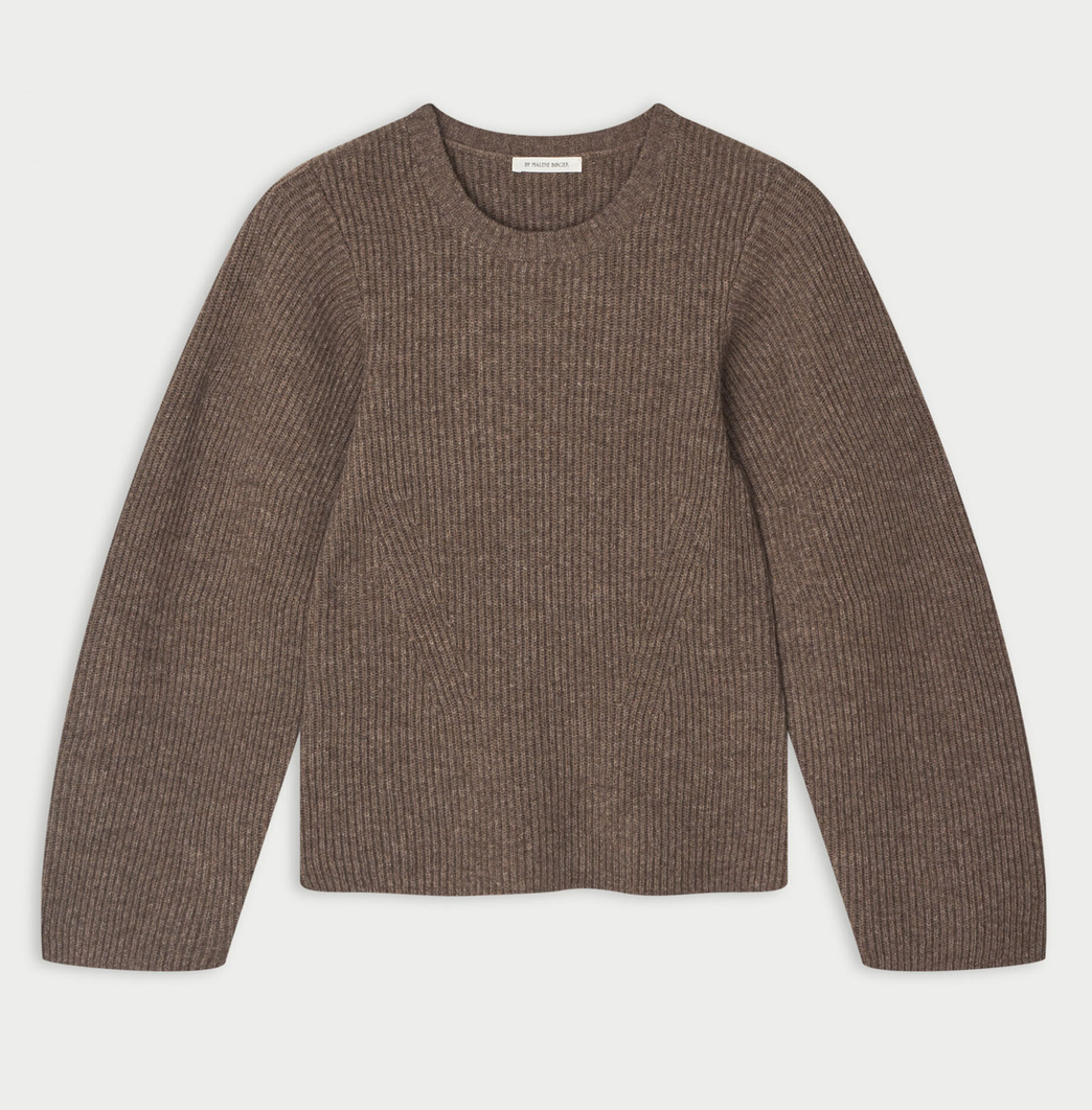 Bianca Wool Sweater Fosil