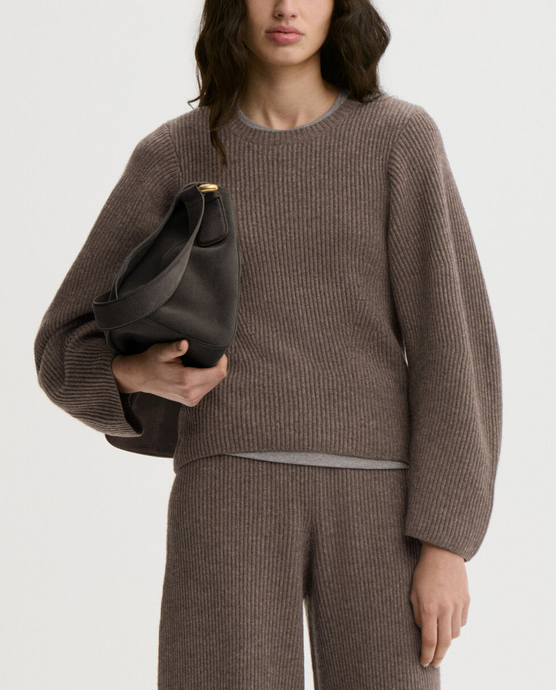 Bianca Wool Sweater Fosil