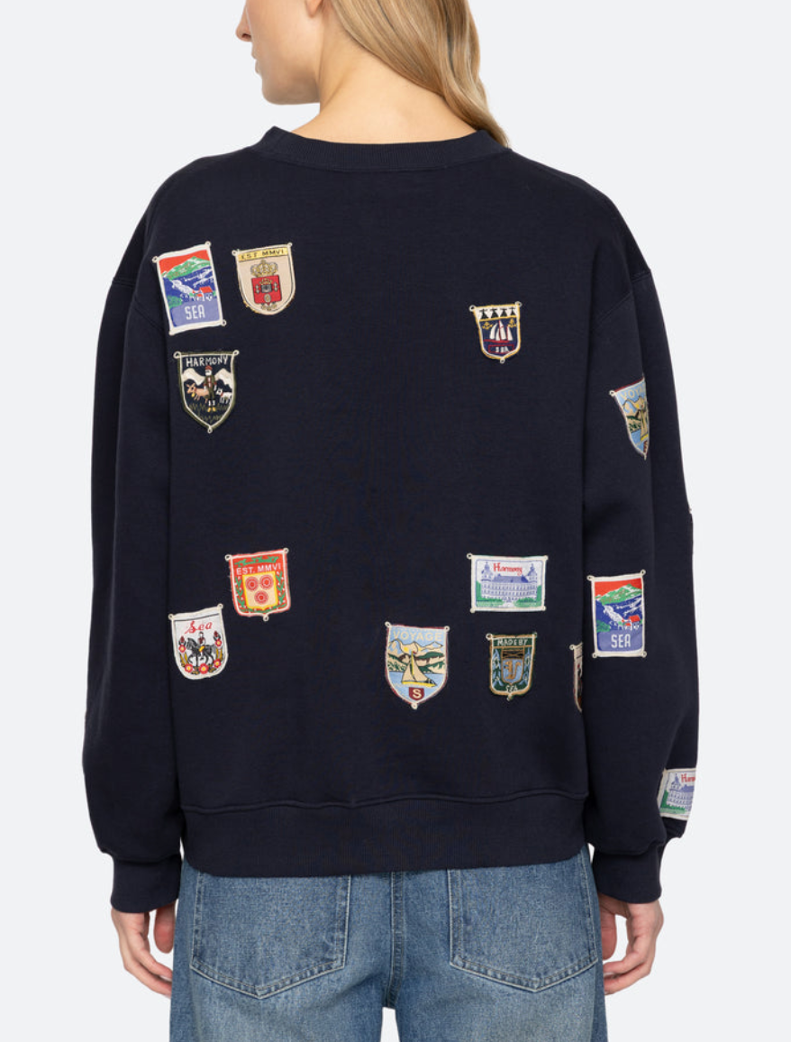 Davis Sweatshirt Navy
