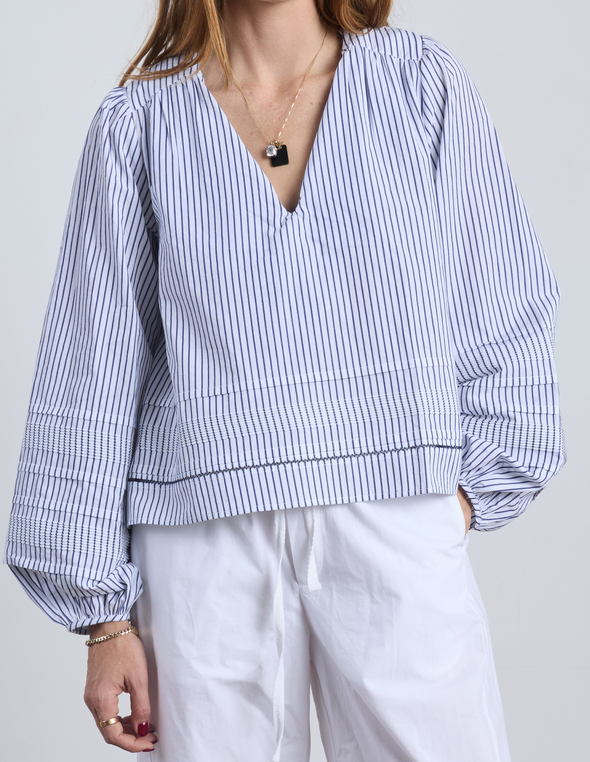 Adelle top stripe