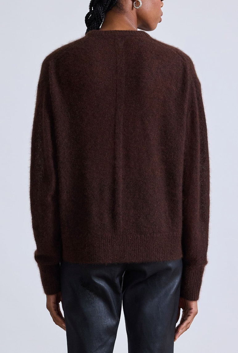 Softest Tissue Weight Sweater Chocolate