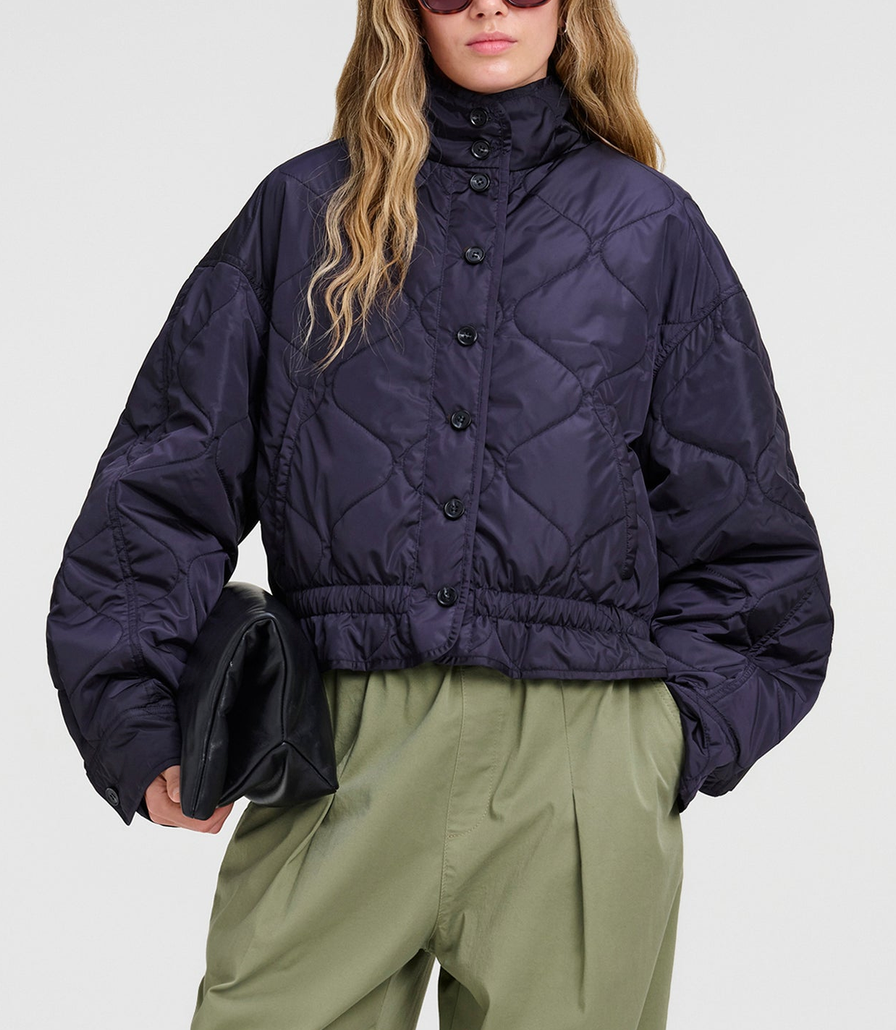 Claudia Quilted Jacket Maritime Navy