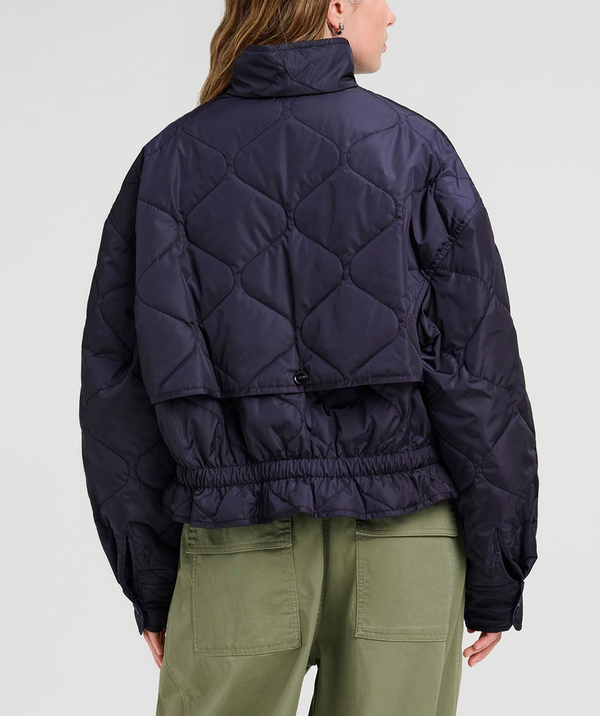Claudia Quilted Jacket Maritime Navy