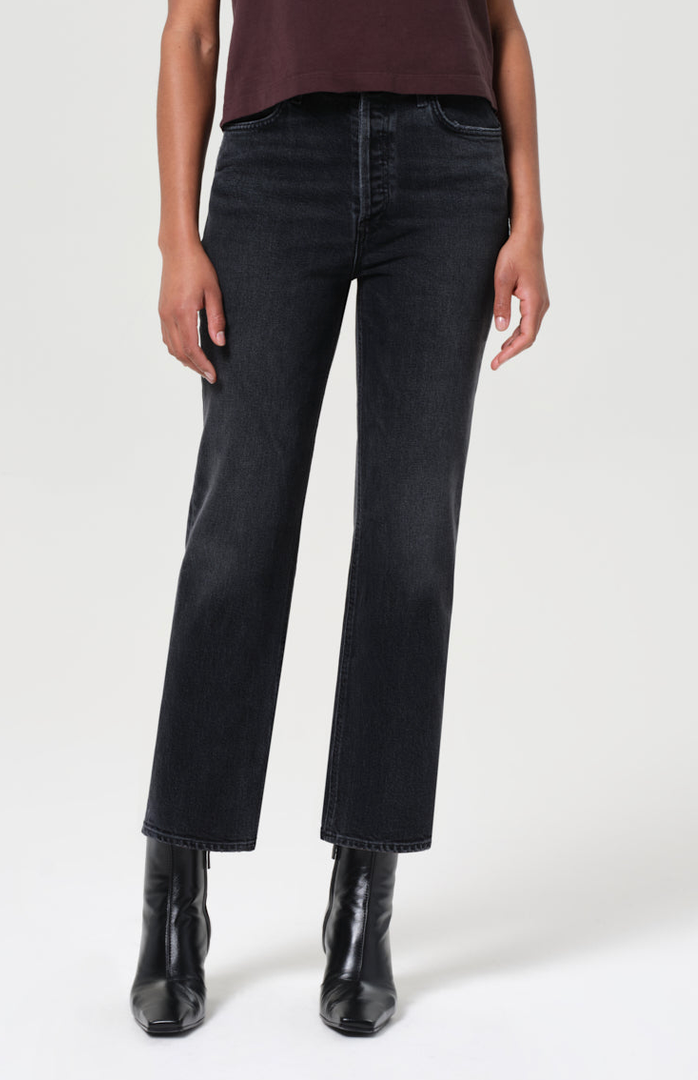 90's Pinch Waist Crop In Radius