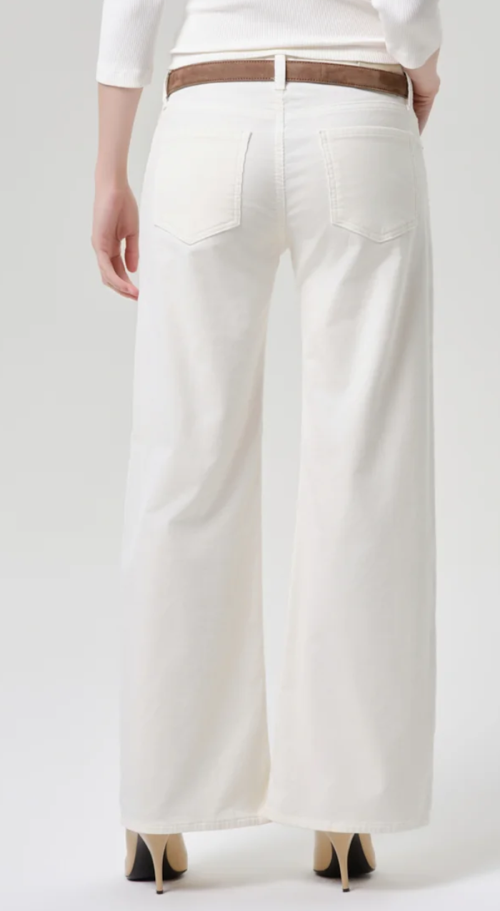 Nora corduroy trouser leg in pashmina