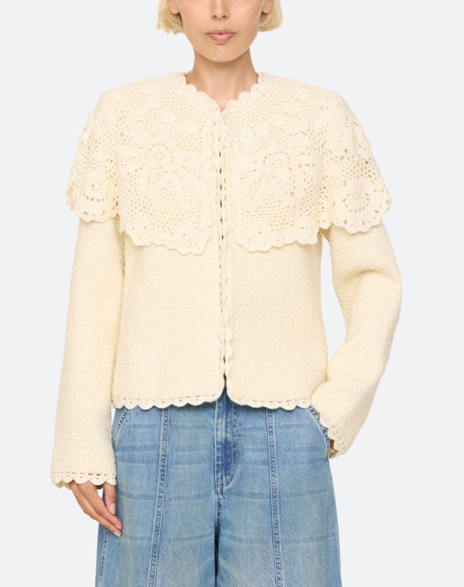 Wright Cape Jacket Cream