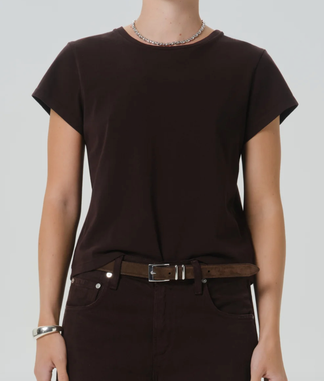 Kai Baby Tee In chocolate