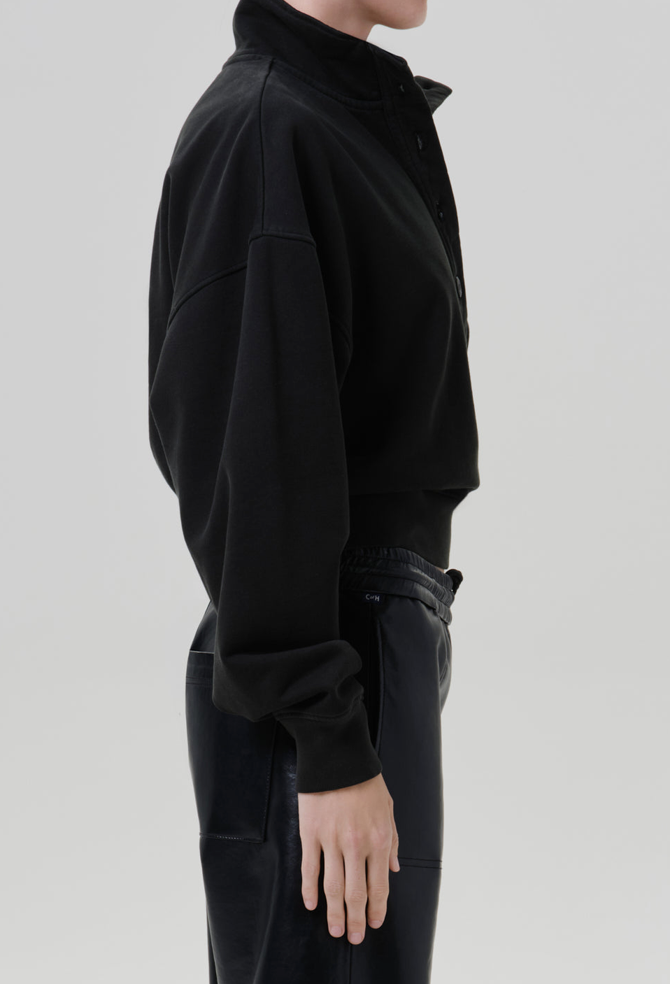 mirelle funnel neck in juniper