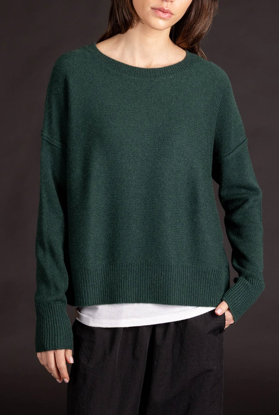 Cashmere Bateau Bottle Green