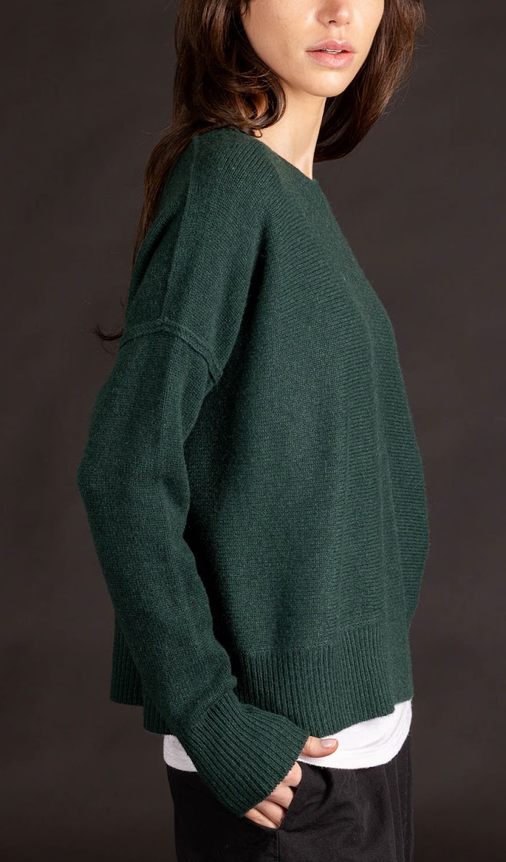 Cashmere Bateau Bottle Green
