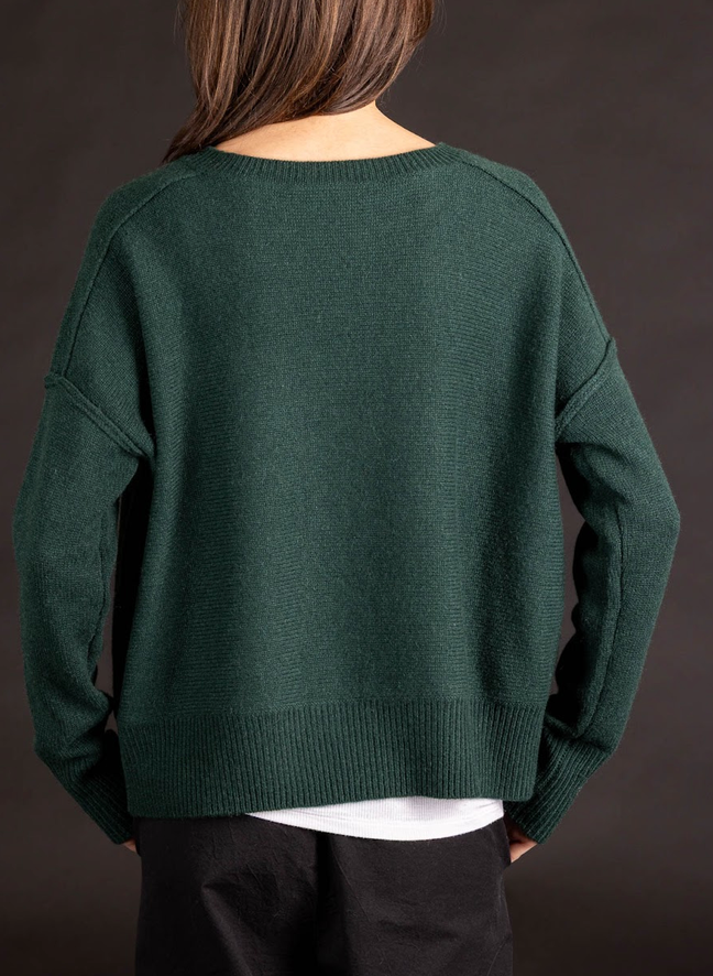 Cashmere Bateau Bottle Green