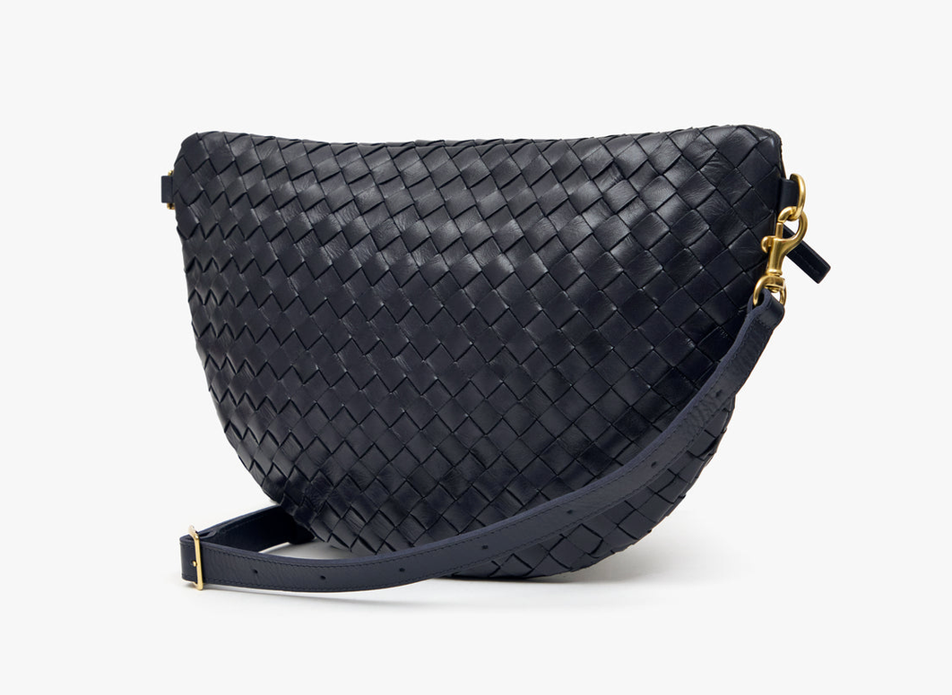 Grande Fanny Twilight Navy Diagonal Woven