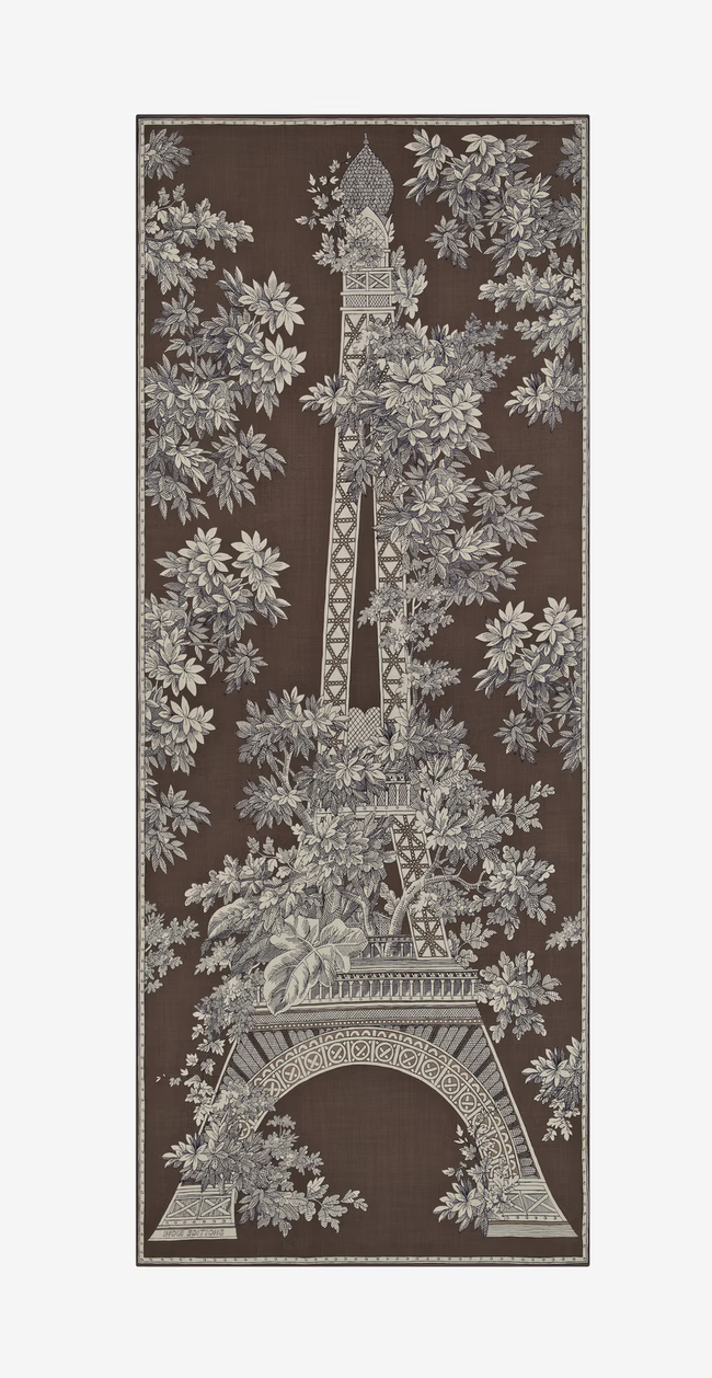 Rectangle Scarf 80 1889 Brown