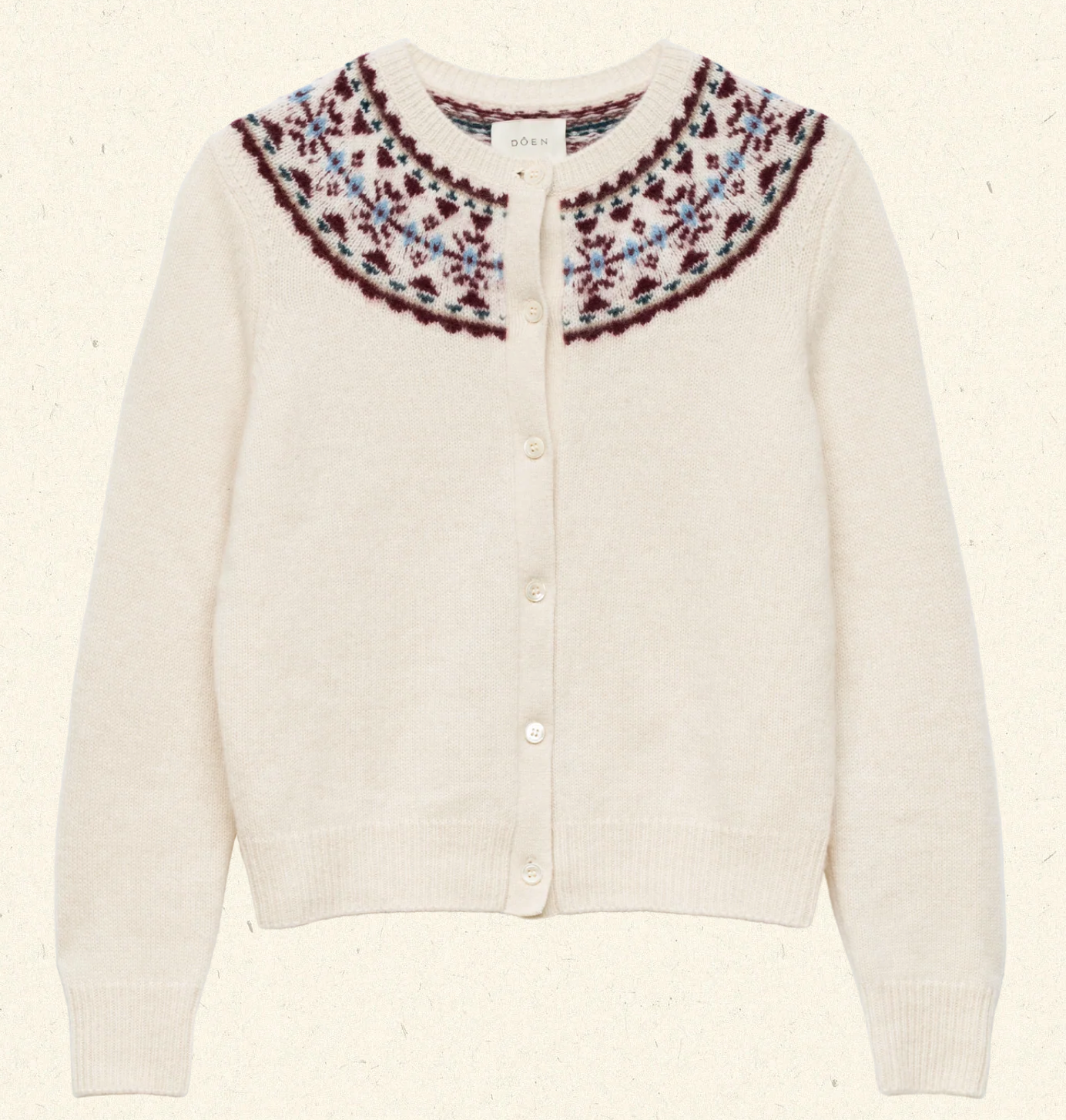 Olympe cashmere cardigan cottage