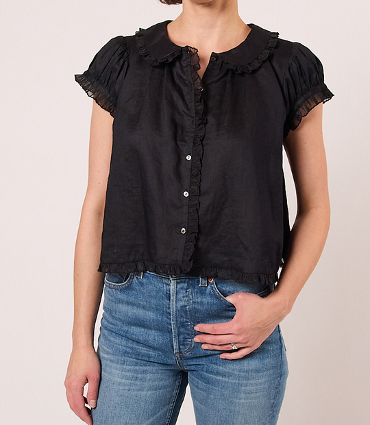 Karina top black