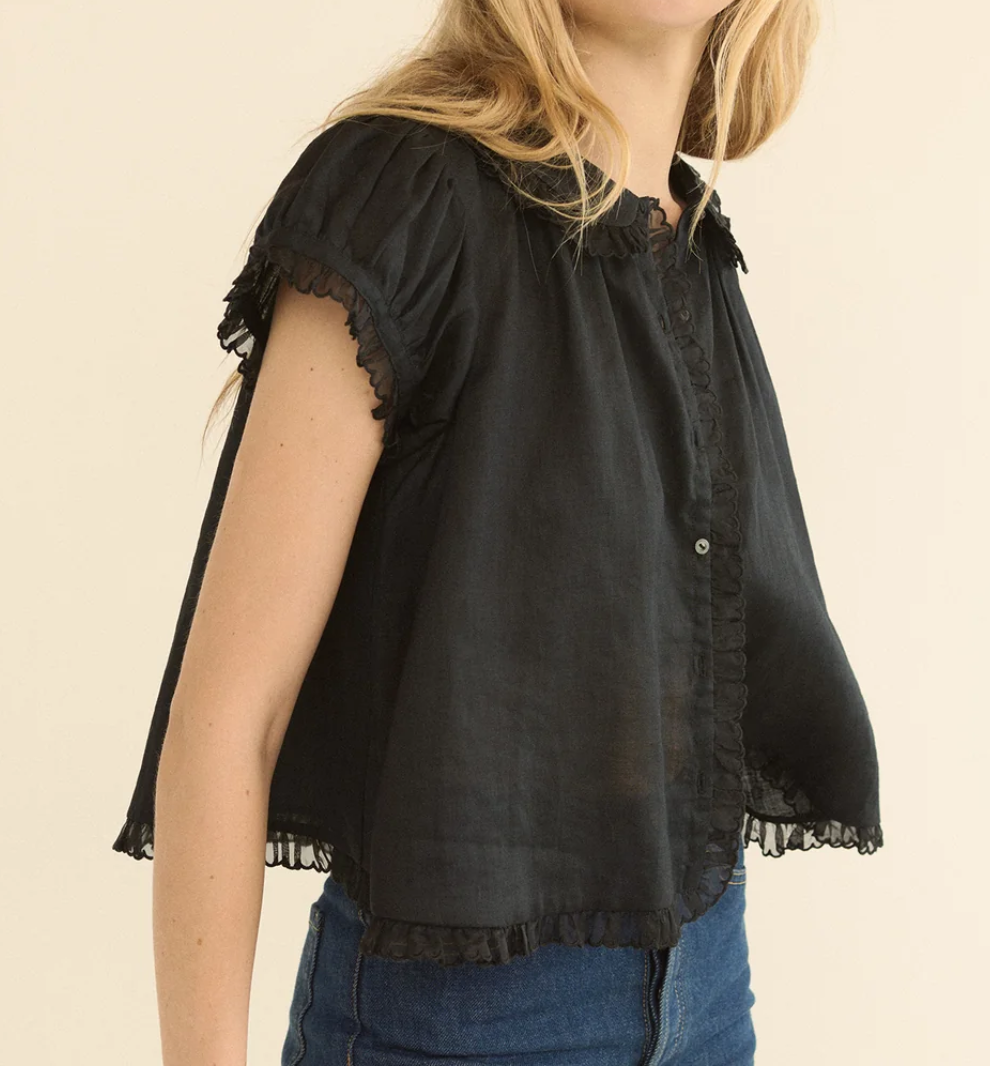 Karina top black