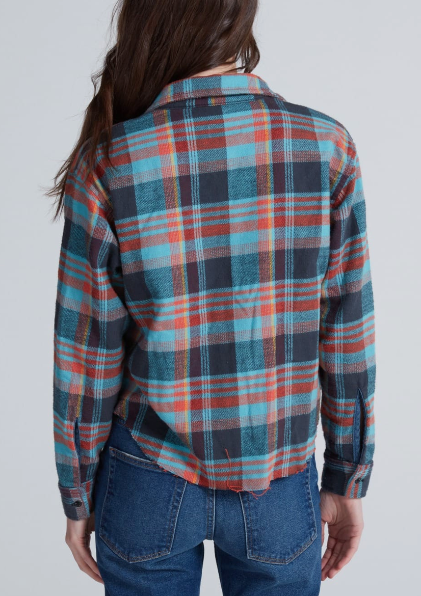 Crosby Flannel Shirt Hudson Plaid