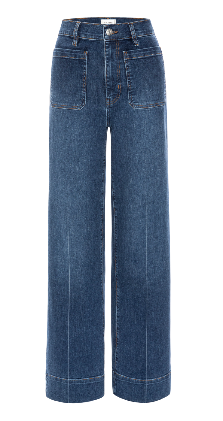 Le Slice Slim Palazzo Long Folklore