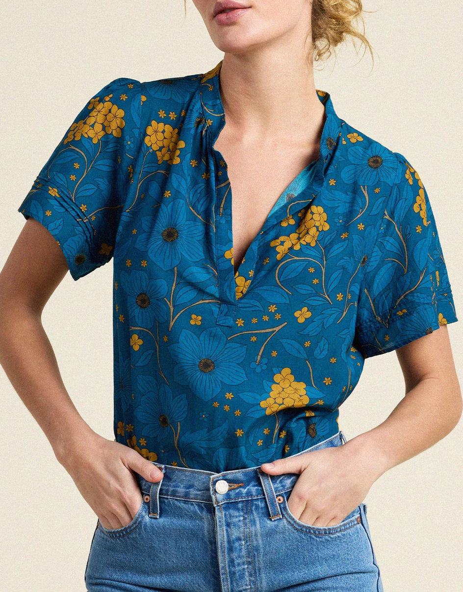 Alana Blouse Stella Flora