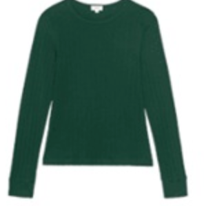 Pointelle long sleeve fir