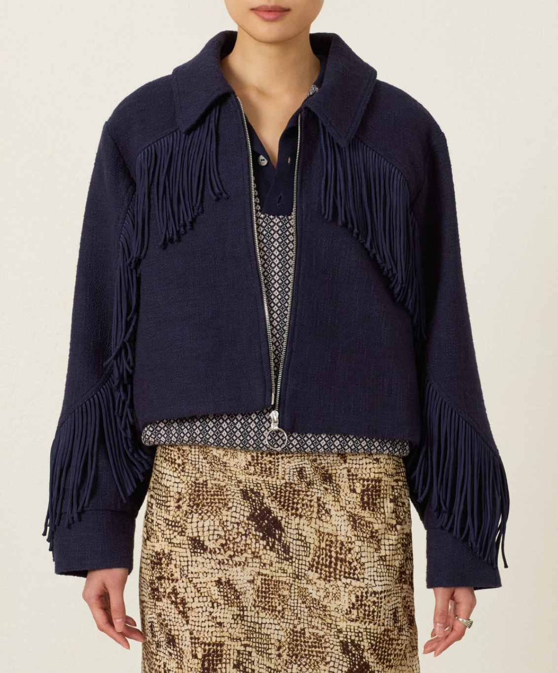 Court Indigo Night Jacket Dark Blue