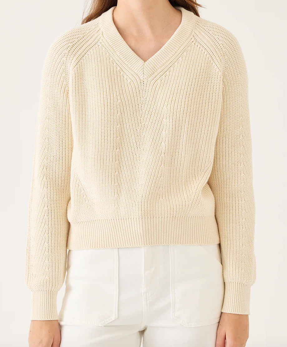 Mimi cotton sweater off white
