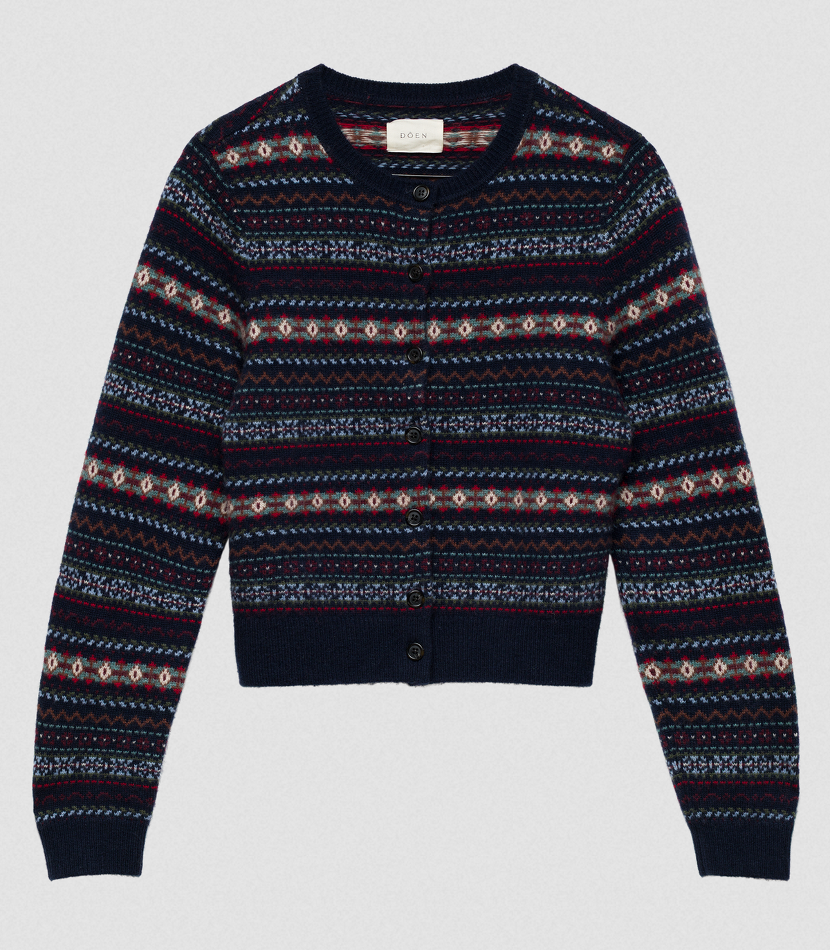 Faustine Cardigan In Navy Dashwood