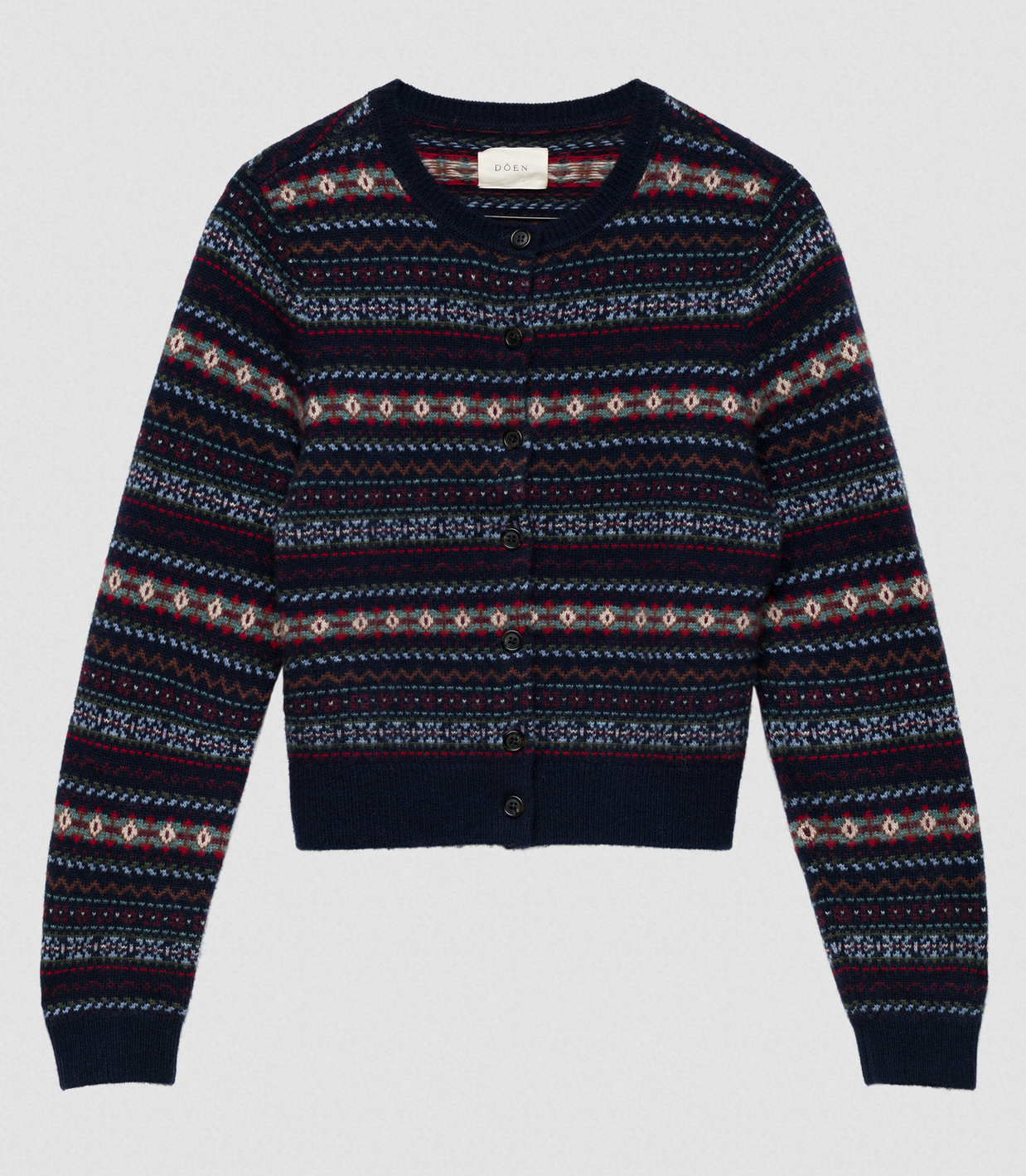 Faustine Cardigan In Navy Dashwood