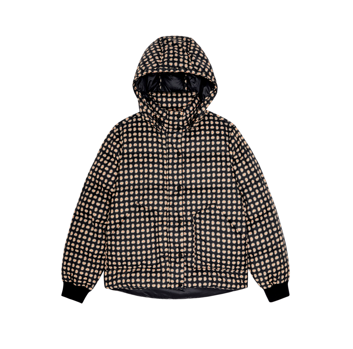 The Polar Puffer Black Paisley