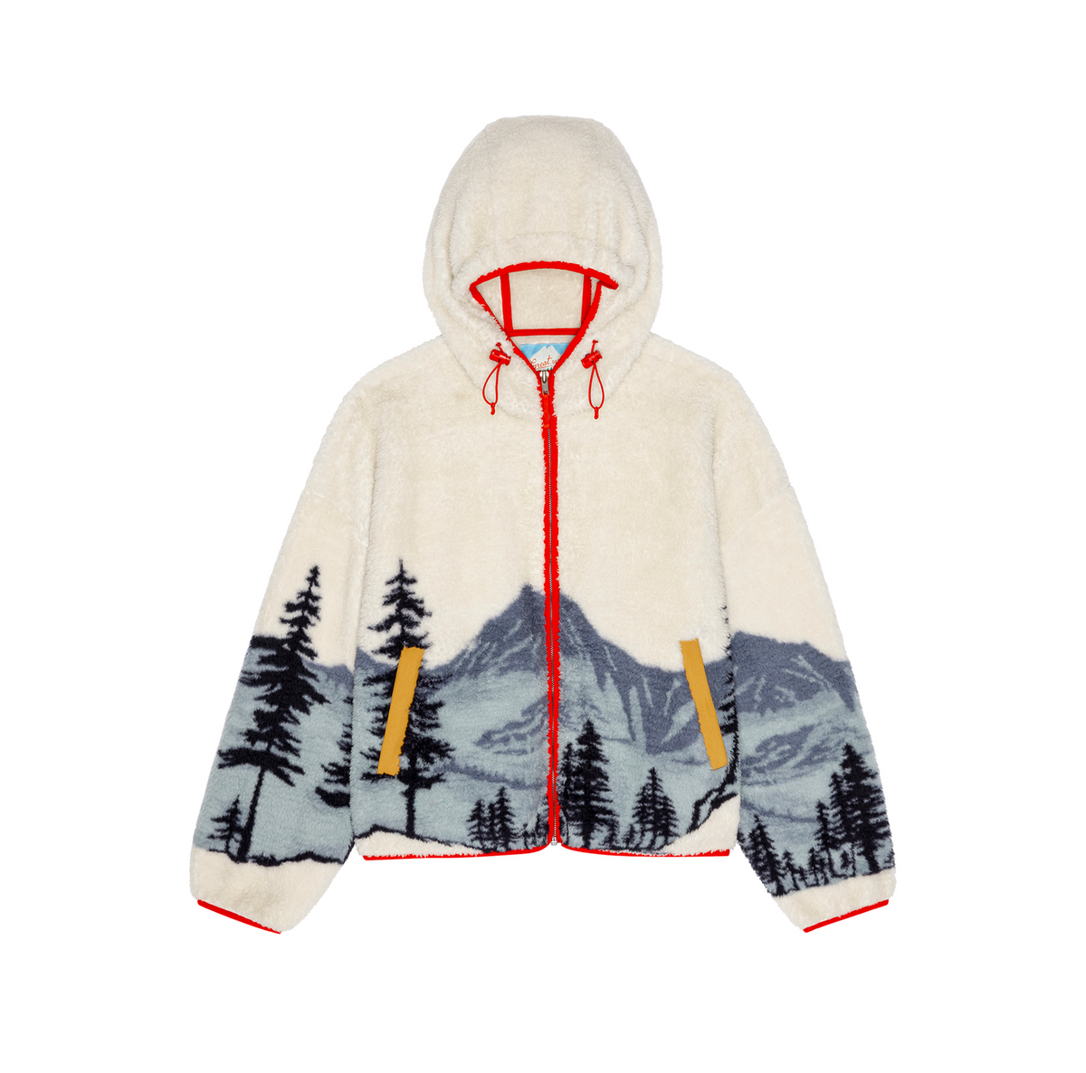 The Plush Horizon Full Zip Snowcap View Landscape