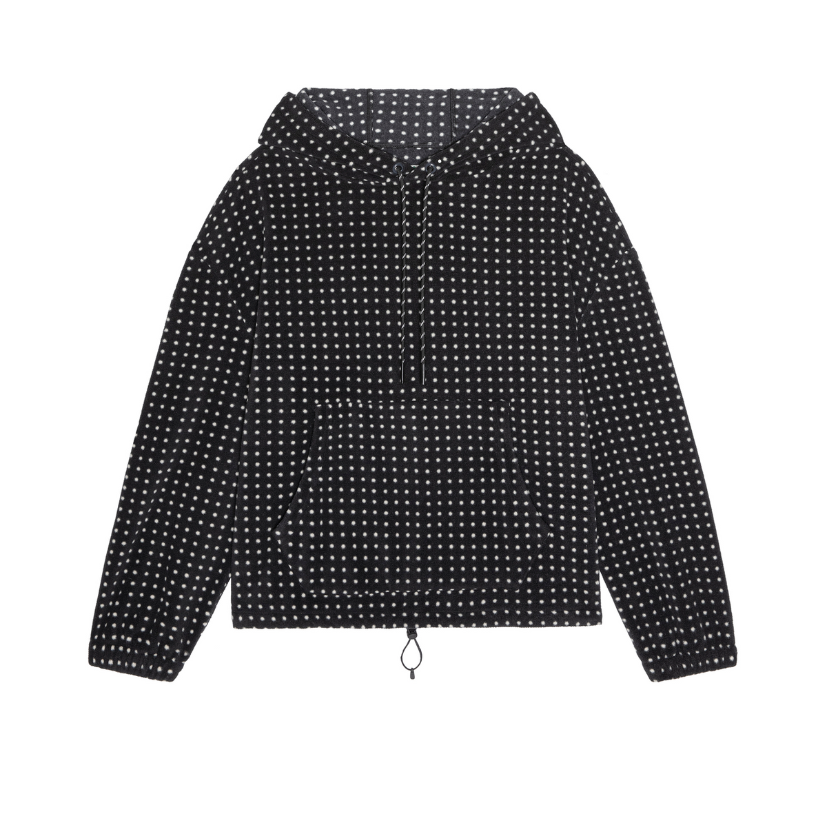 The Campfire Hoodie Black Dot