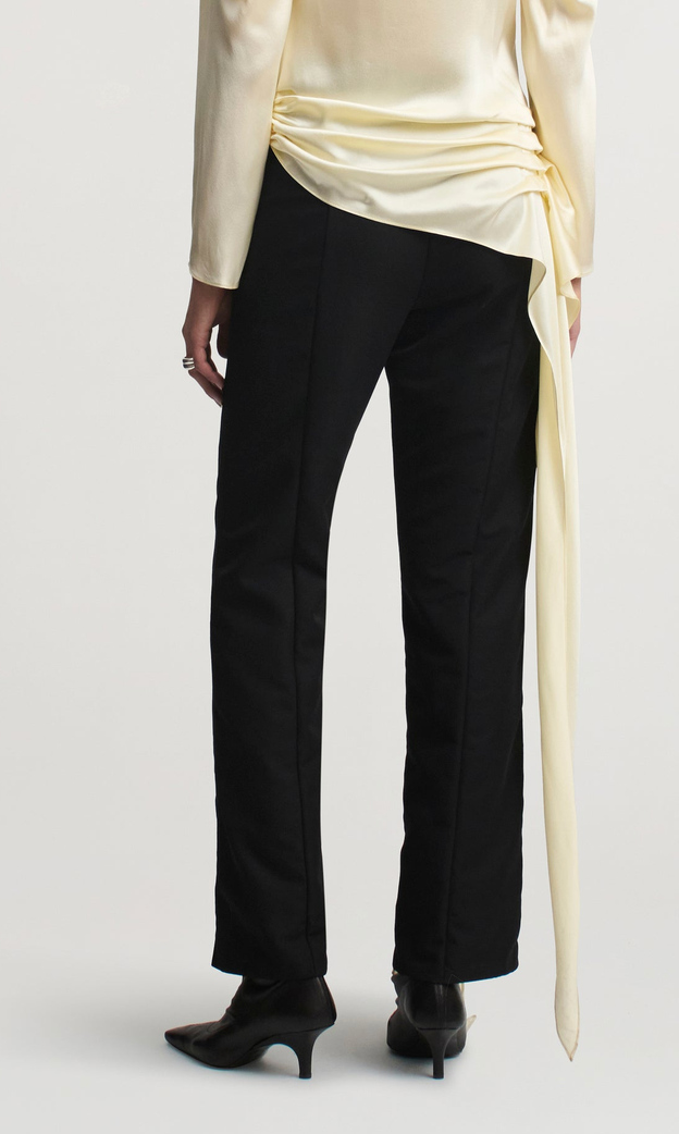 Nadja Trouser In Wool Gazar Black